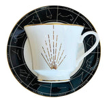 Astrological Lady Teacup Set - Porcelain - Ceramic - Zodiac