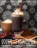 Cocoa vom Krampus - Fiery Black Gourmet Hot Chocolate Mix - Seasonal Artisan Cocoas