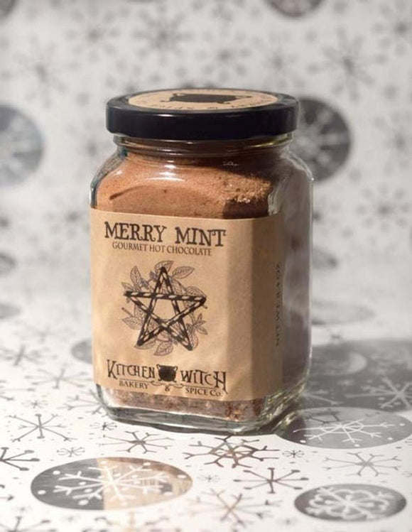 Merry Mint Cocoa - Peppermint Gourmet Hot Chocolate Mix - Vegan Artisan Cocoa